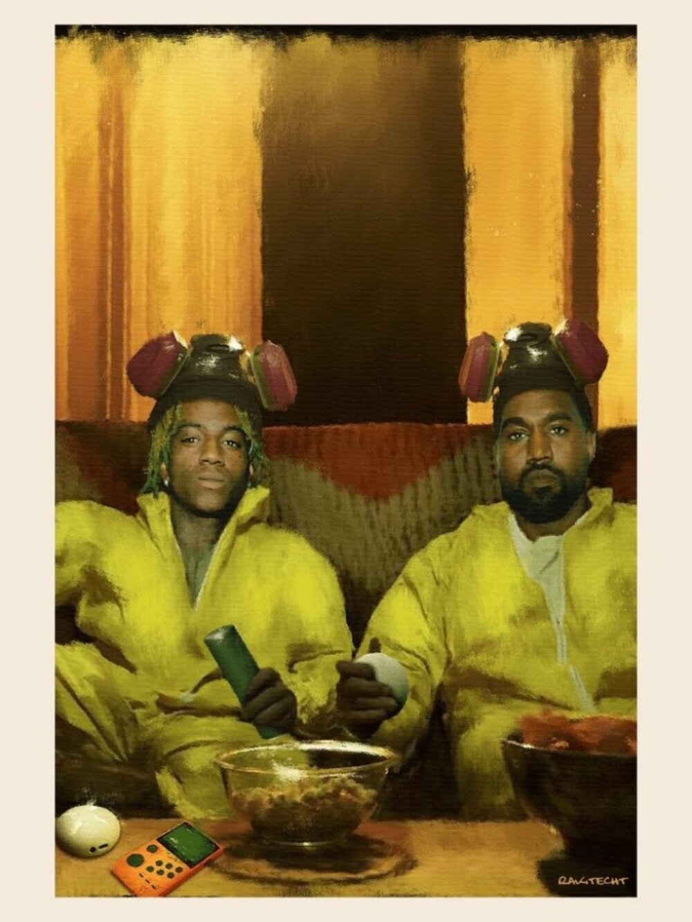 Kanye West X Soulja Boy Breaking Bad Poster_